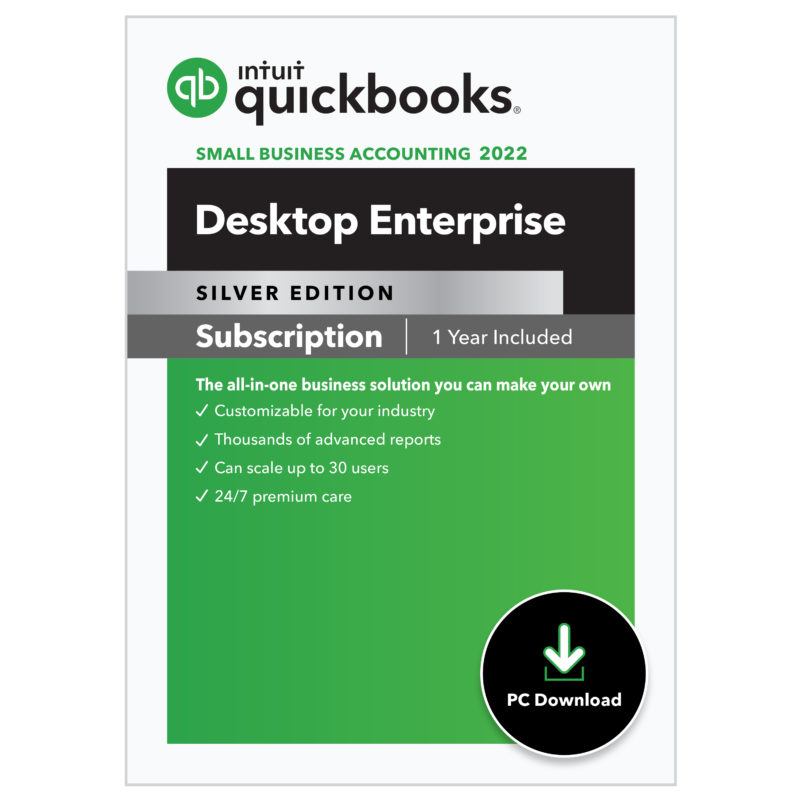 2022 QuickBooks Enterprise – Silver