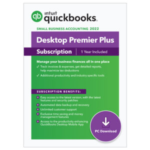 2022 Quickbooks Premier Plus