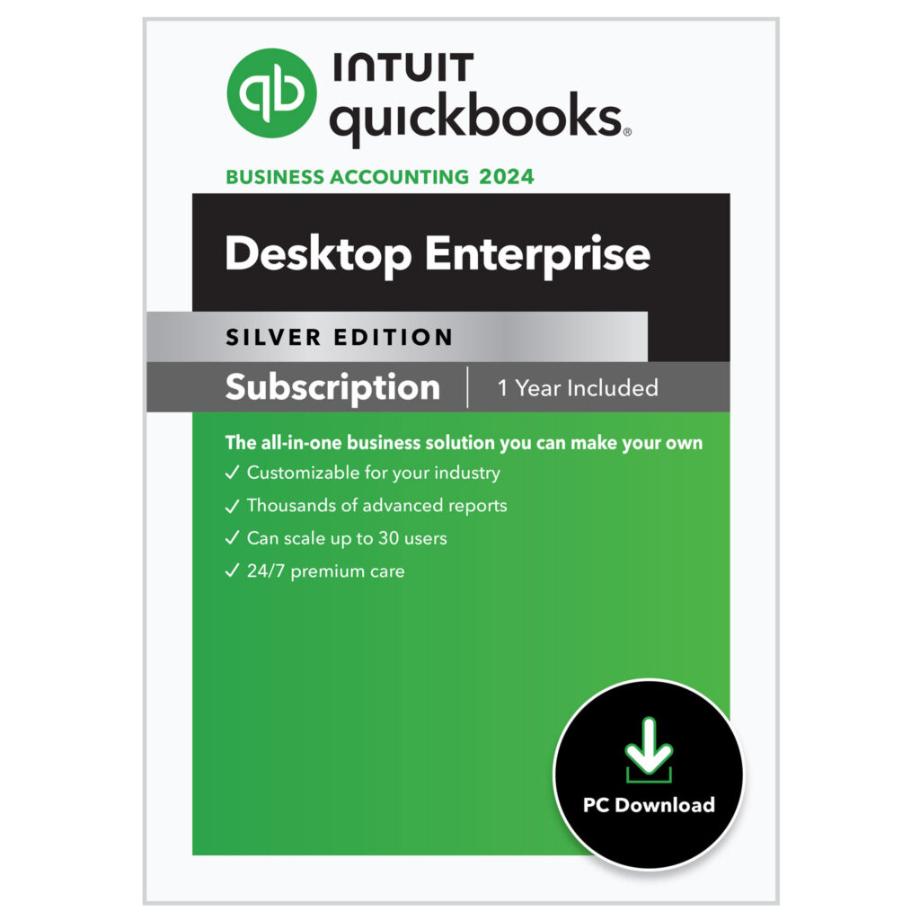 QuickBooks Enterprise Silver 2024 Monthly w/Hosting MISSION Accounting